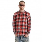 Рубашка Cheap Monday Neo Red Black Рубашка Cheap Monday Neo Red Black